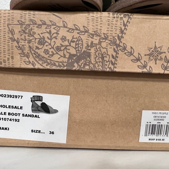 Free People Vale Boot ankle strap with buckle Sandals - Picture 9 of 9